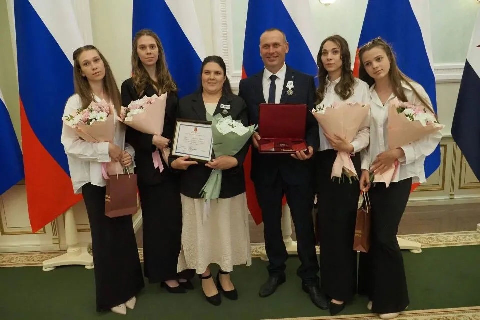 Высокая награда  семьи Пантилейкиных